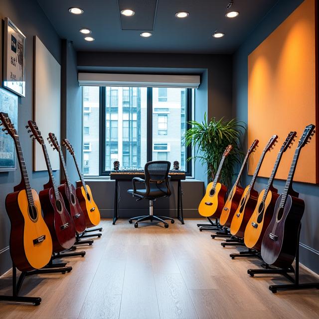 Modern Guitar Studio in Quezon City